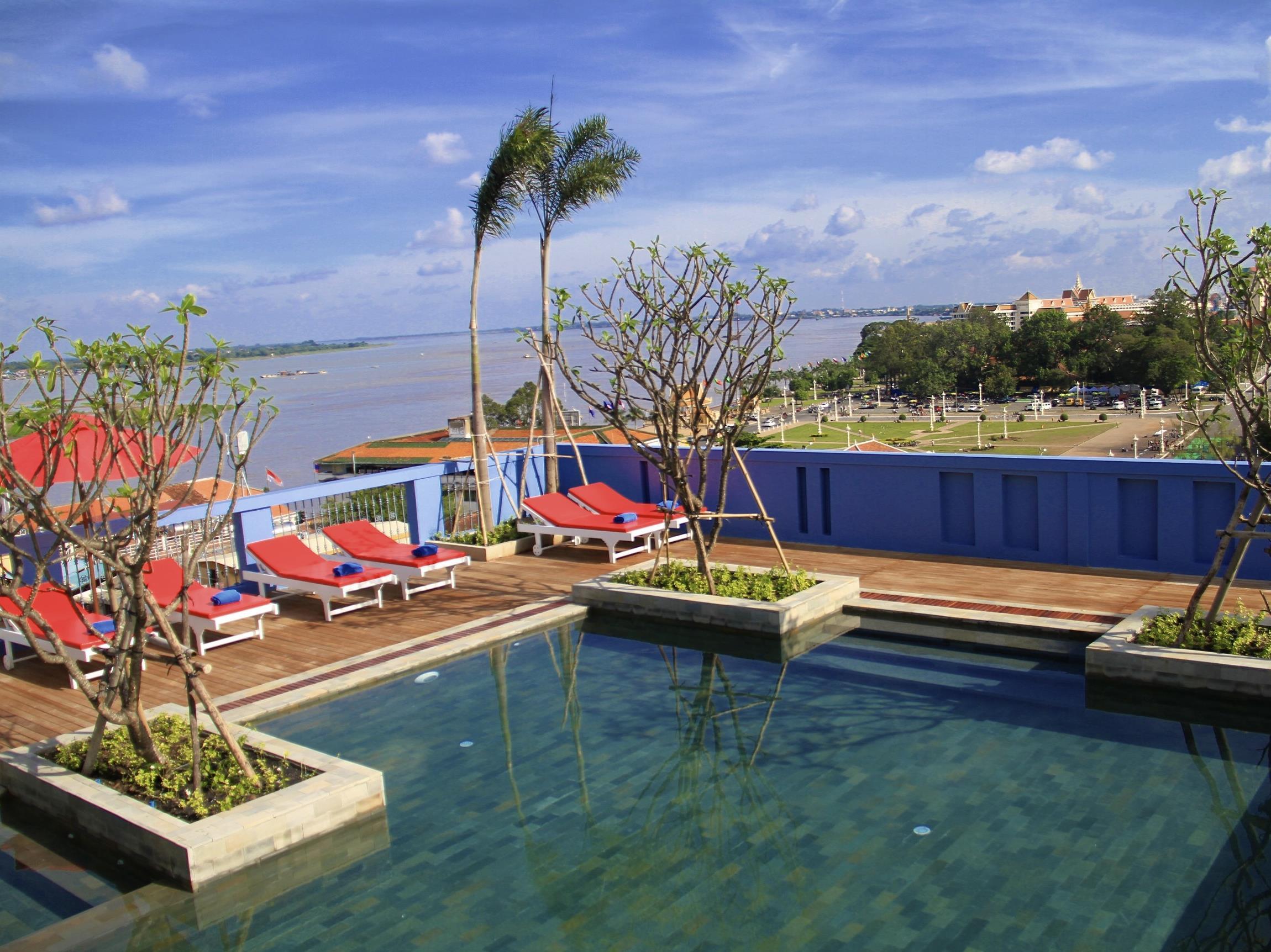 The Frangipani Royal Palace Hotel Phnom Pen Exterior foto