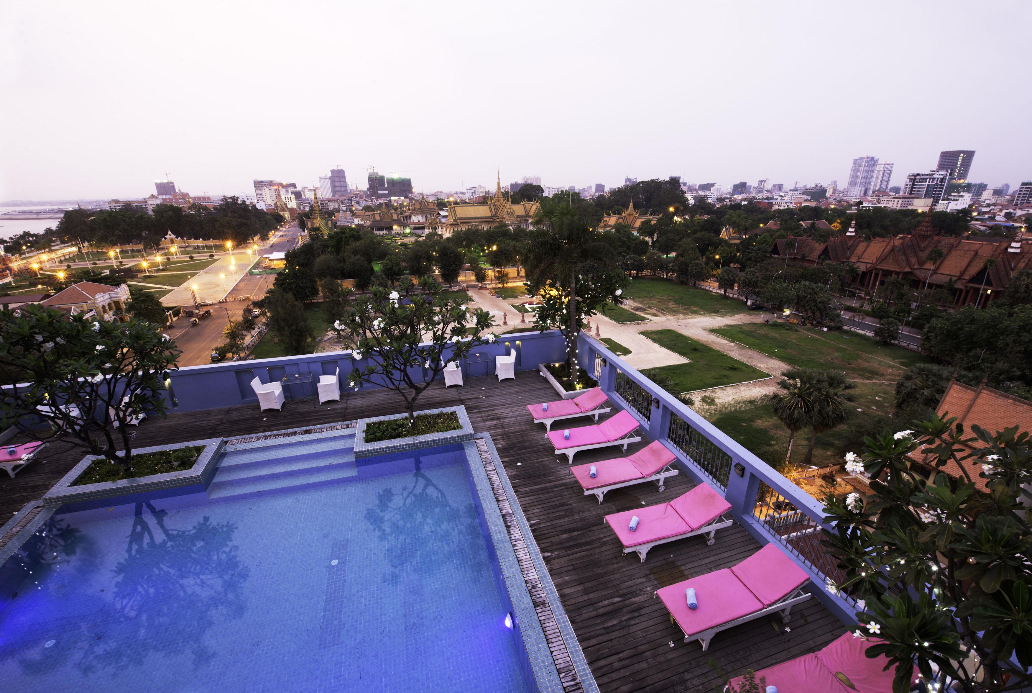 The Frangipani Royal Palace Hotel Phnom Pen Exterior foto